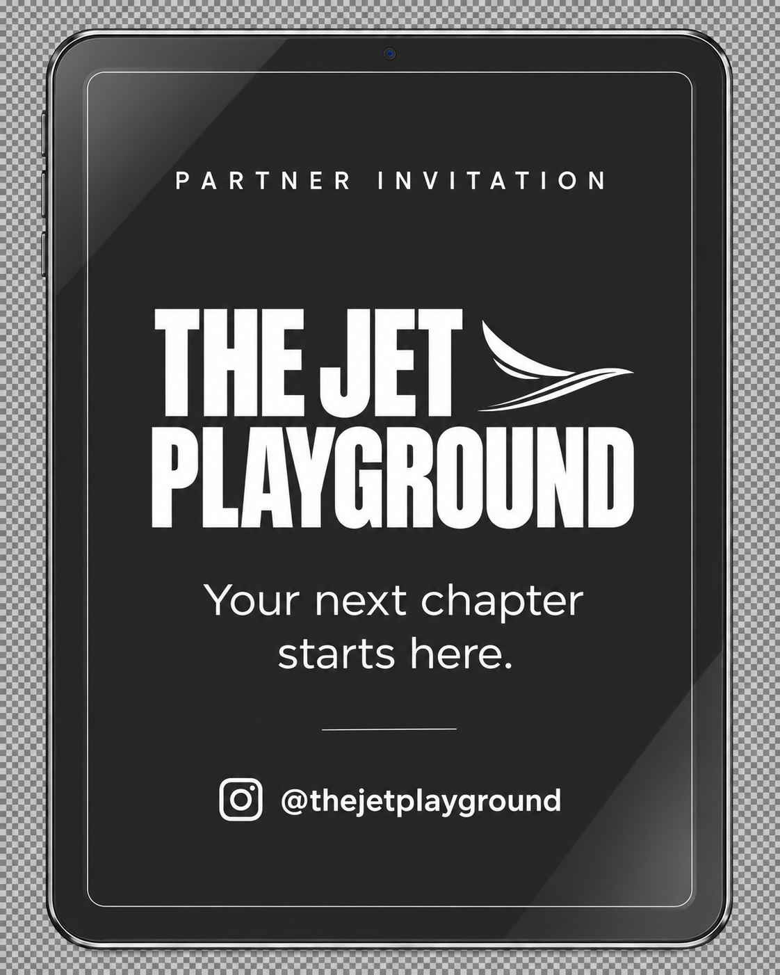 Open your invitation to partner with The Jet Playground